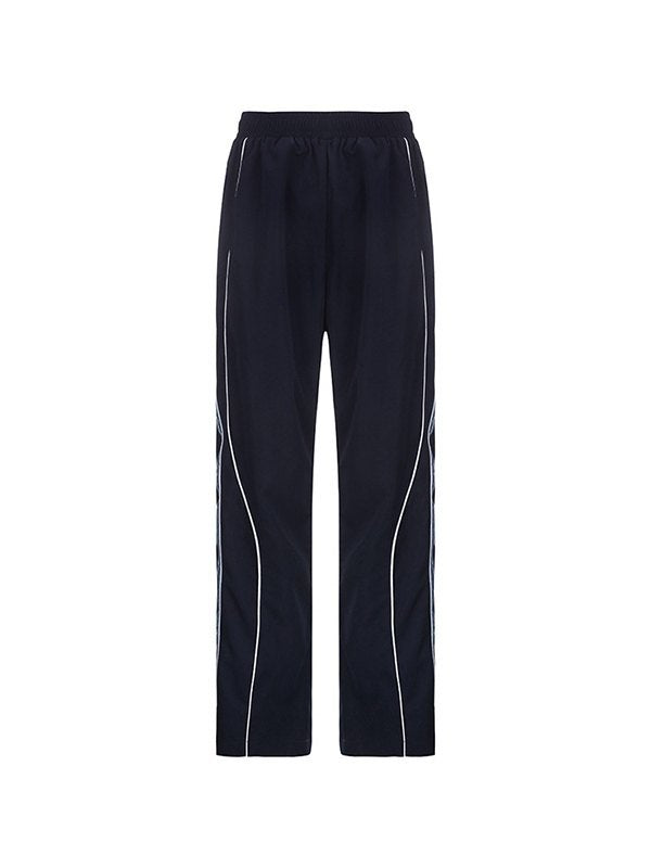 Drune | Weinlese Retro Sportliche Baggy Sweatpants