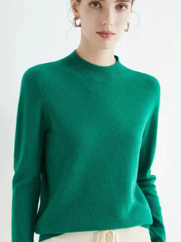 Drune | Pullover Sweatshirt - Wool-Mischung - Reguläre Passform - Lange Ärmel - Rippkragen