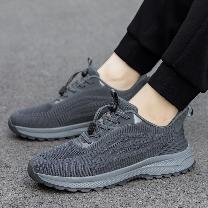 Drune | Sneaker Schlankes Design Atmungsaktives Mesh Schnürsenkel mit Zugband Leichtes Design