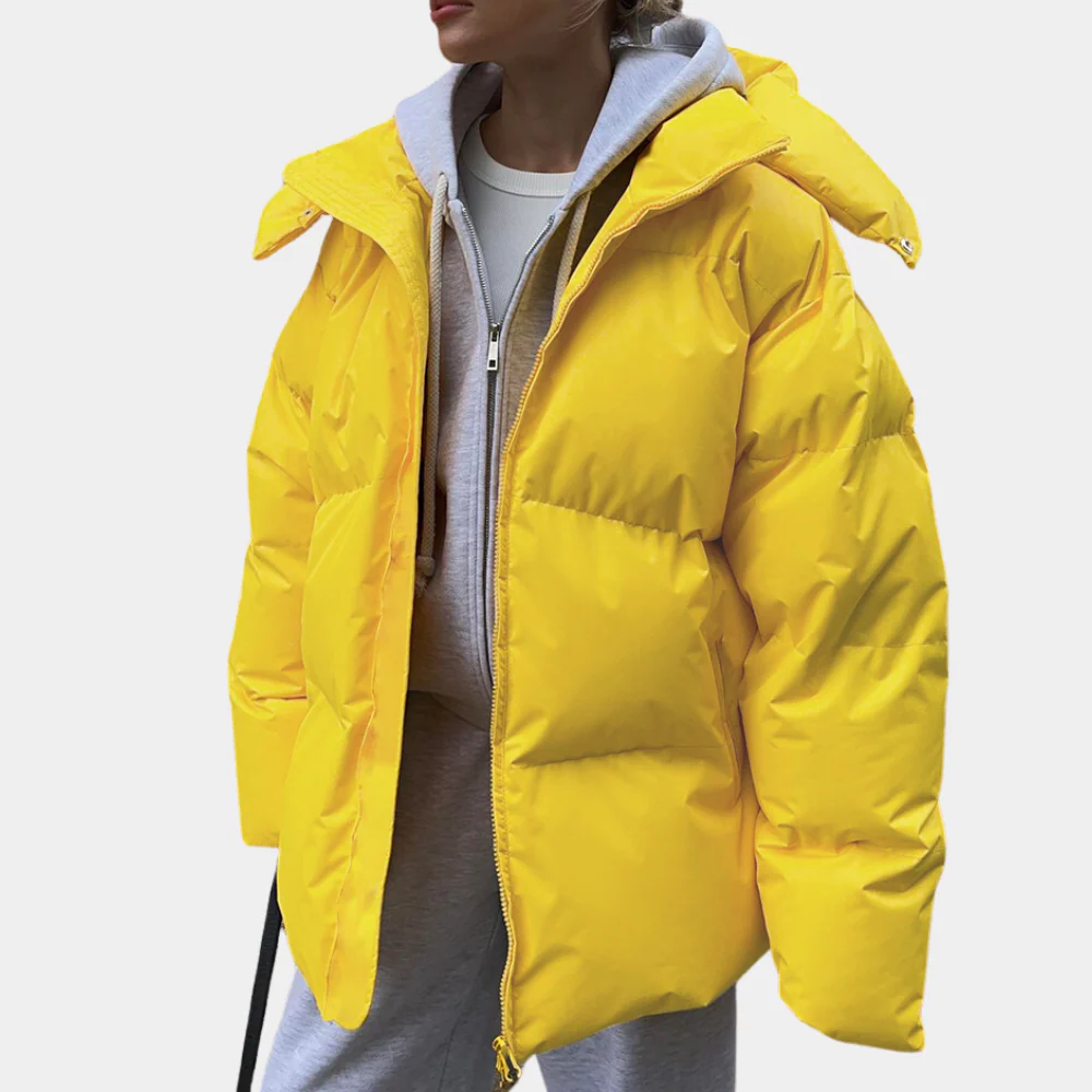 Drune | Ge quiltete Jacke mit Kapuze