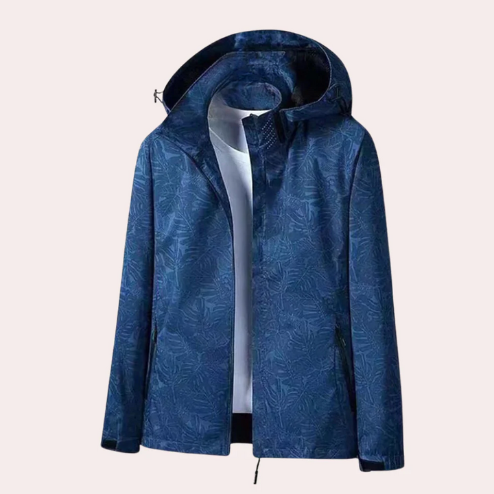Drune | Jacke - Leichtgewicht Gerade Passform - Abnehmbare Kapuze - Reißverschluss Taschen