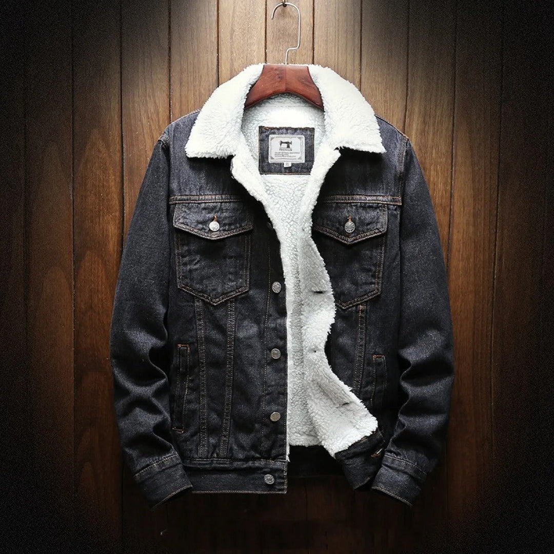 Drune | Jeansjacke mit Fleece-Futter - Lior
