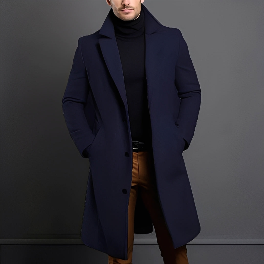 Drune | Eleganter Woll-Trenchcoat für Männer