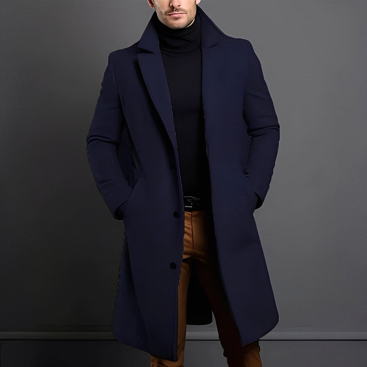 Drune | Eleganter Woll-Trenchcoat für Männer