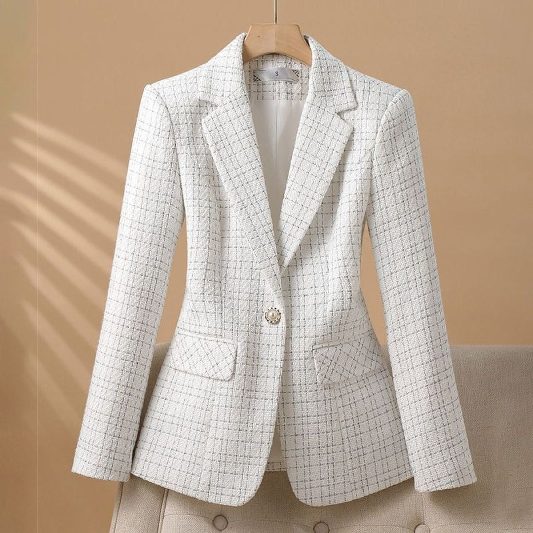Drune | Damenblazer mit kariertem Muster