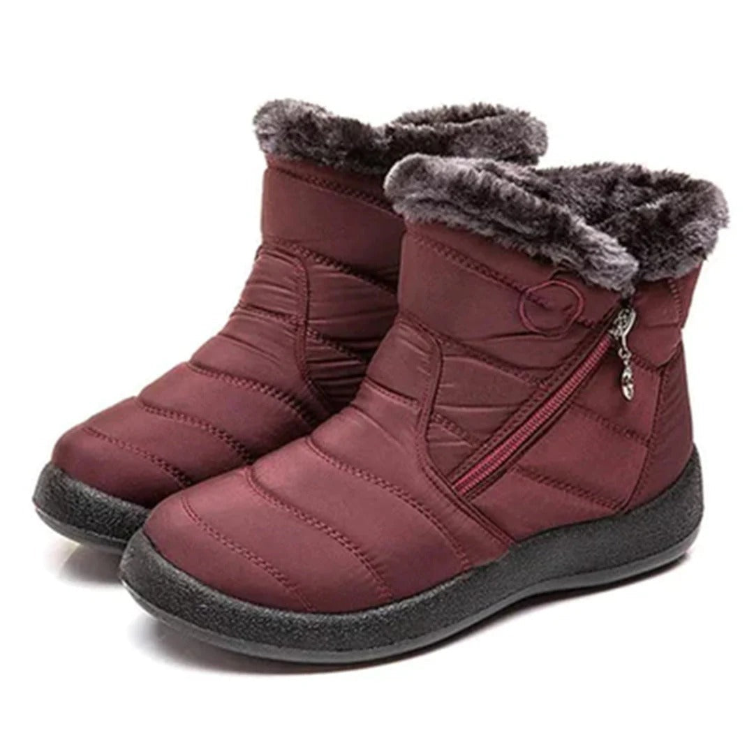 Drune | Stiefeletten Gepolstert Wasserabweisend Kunstpelzfutter Reißverschluss Komfortpassform