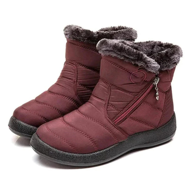 Drune | Stiefeletten Gepolstert Wasserabweisend Kunstpelzfutter Reißverschluss Komfortpassform
