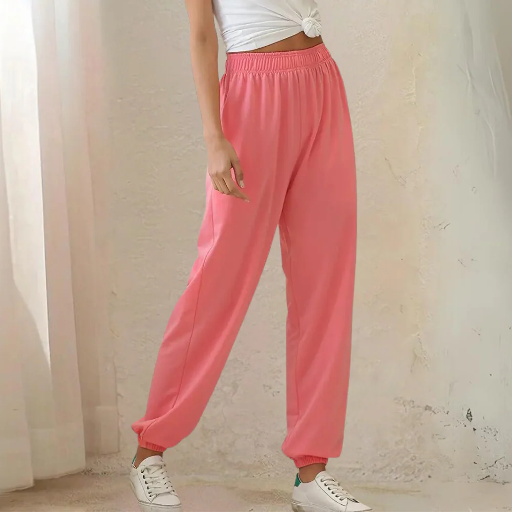 Drune | Sweatpants Entspannte Passform Baumwollmischung Elastischer Bund Bündchen