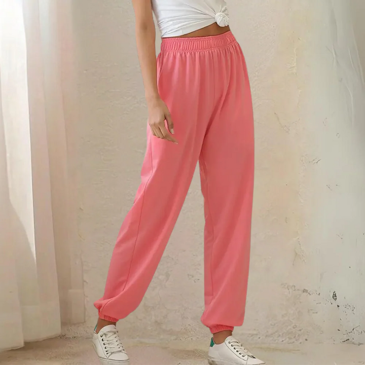 Drune | Sweatpants Entspannte Passform Baumwollmischung Elastischer Bund Bündchen