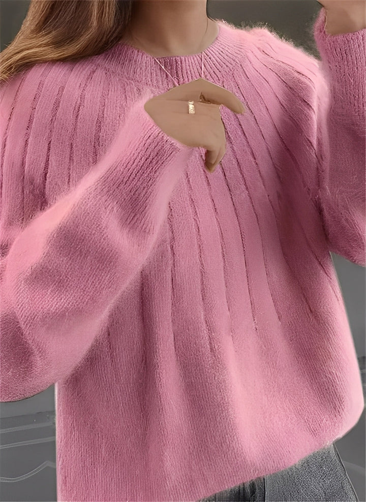 Drune | Bequemer, locker geschnittener Damen-Kaschmirpullover