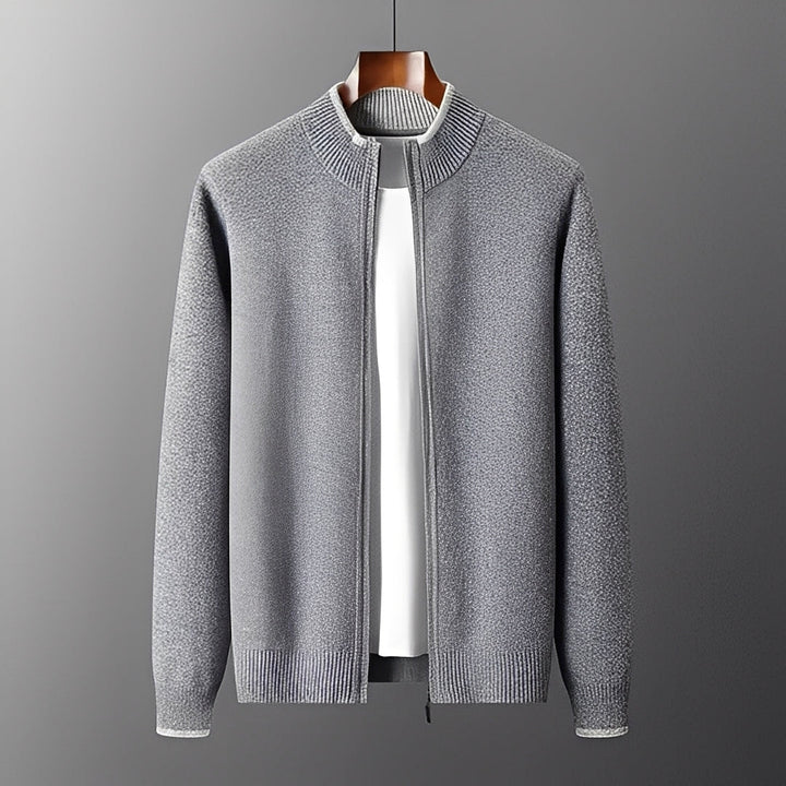 Drune | Lässiger Cardigan mit Reißverschluss für Herren