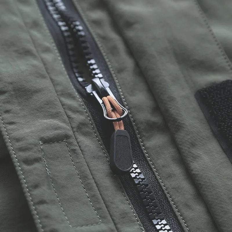 Drune | Wasserdichte lässige Herrenjacke mit funktionalen Taschen