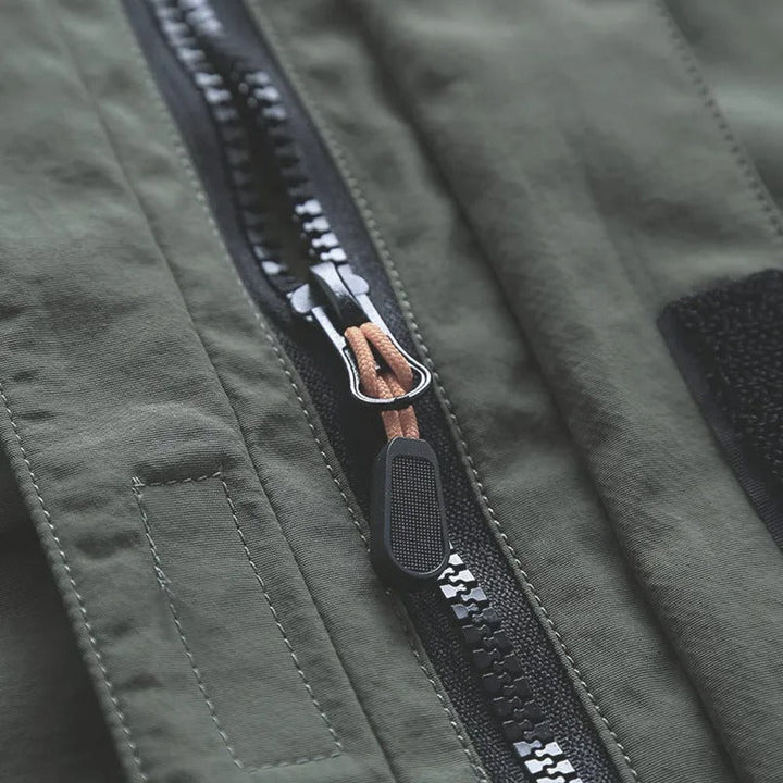 Drune | Wasserdichte lässige Herrenjacke mit funktionalen Taschen