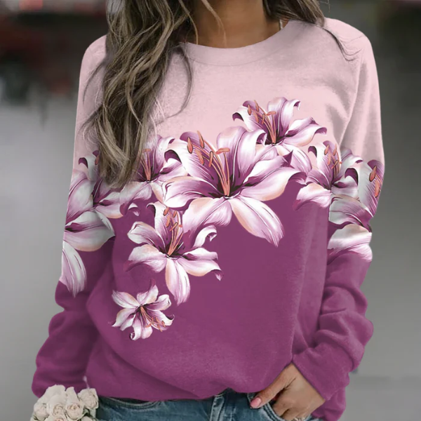 Drune | Lässiges Sweatshirt mit Langen Ärmeln