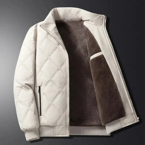 Drune | Gestepptes Jacket - Fleece gefüttert - Winddicht - Regulaer Fit - Hüftlänge