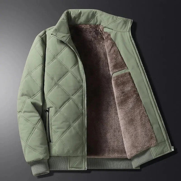 Drune | Jacke - Gepolstert mit Fleece-Futter - Winddicht - Normaler Schnitt - Hüftlänge