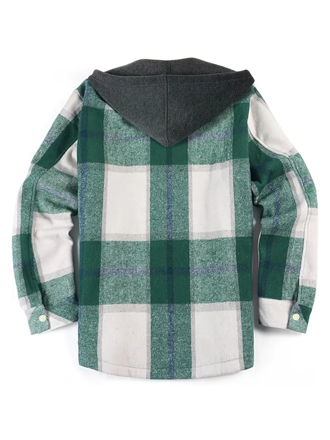 Drune | Karierter Herrenjacke mit Kapuze