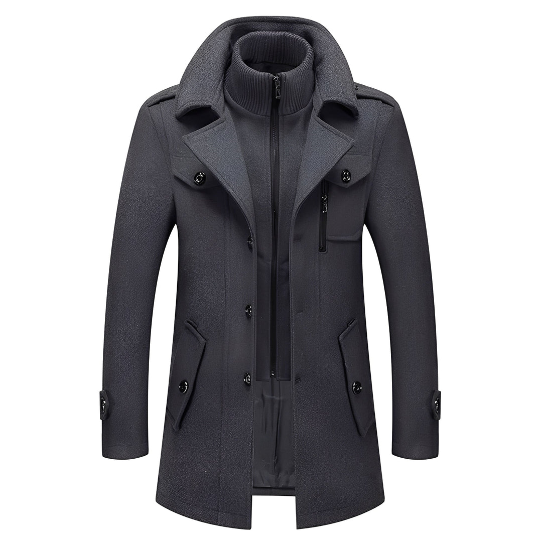 Drune | Eleganter langer Trenchcoat für Herren