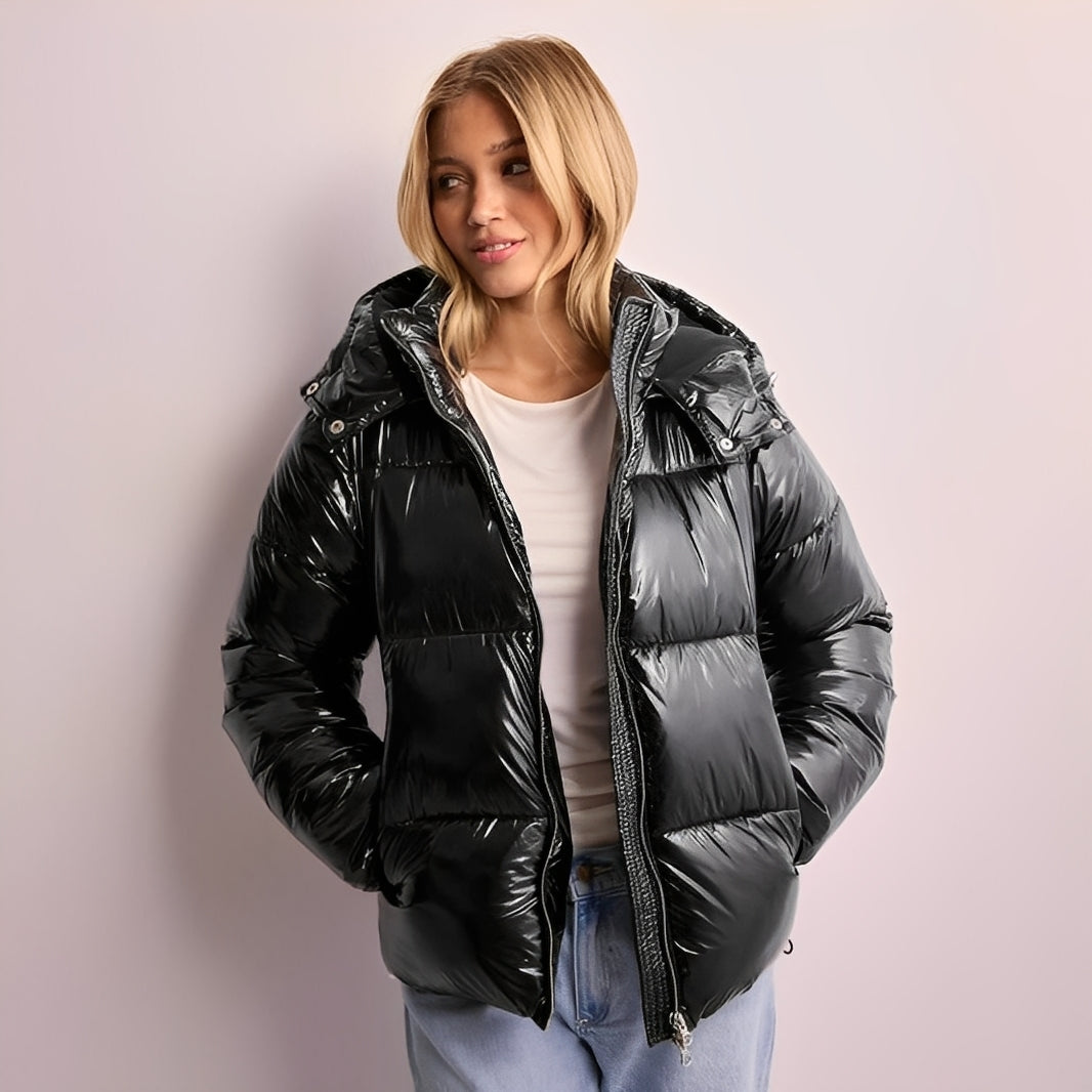 Drune | Damen-Winterjacke mit abnehmbarer Kapuze