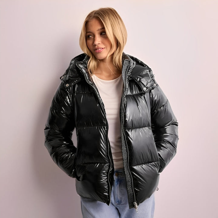 Drune | Damen-Winterjacke mit abnehmbarer Kapuze