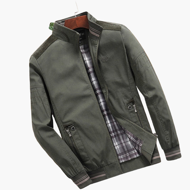 Drune | Bomberjacke mit modischem Stehkragen - Stilvolle Übergangsjacke für Frühling & Sommer