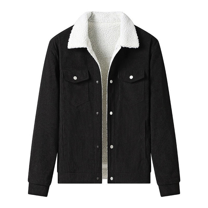 Drune | Cordjacke für Herren mit Fleecefutter, lässiger Stil