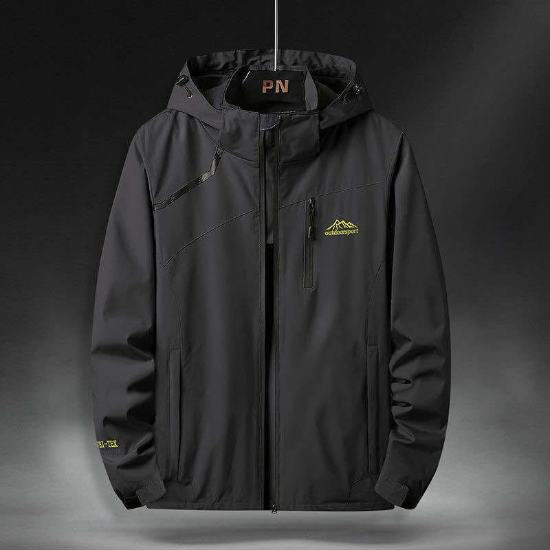 Drune | Wasserdichte Herrenjacke mit Kapuze