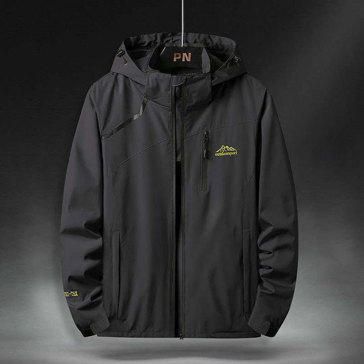 Drune | Wasserdichte Herrenjacke mit Kapuze