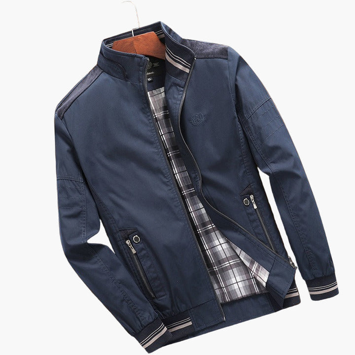 Drune | Bomberjacke mit modischem Stehkragen - Stilvolle Übergangsjacke für Frühling & Sommer
