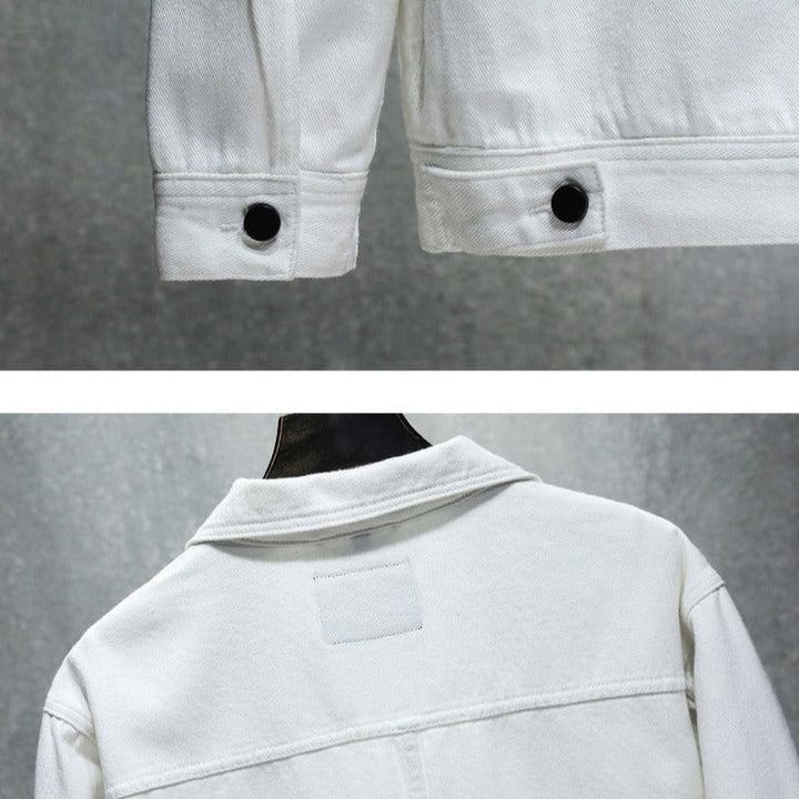 Drune | Schwarze Utility-Herrenjacke mit großen Taschen