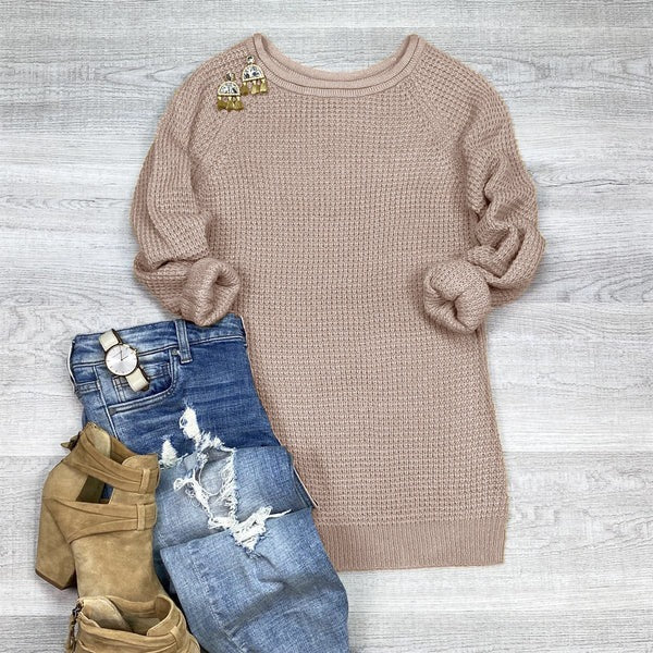 Drune | Strickpullover Übergröße Passform Wolle Rollkragen Seitenschlitz Lässiger Stil