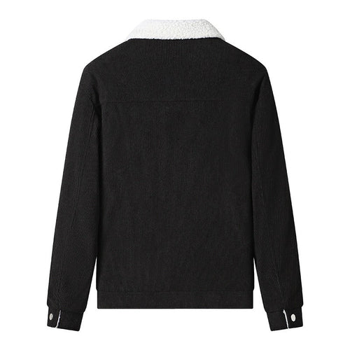 Drune | Cordjacke für Herren mit Fleecefutter, lässiger Stil
