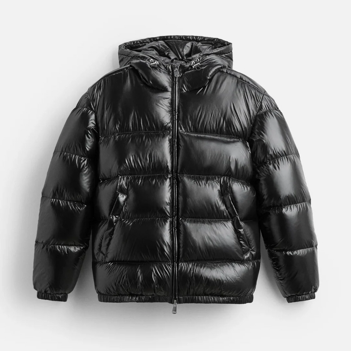 Drune | Pufferjacke Übergröße Wasserabweisend Kapuze Steppjacke