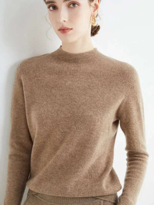 Drune | Pullover Sweatshirt - Wool-Mischung - Reguläre Passform - Lange Ärmel - Rippkragen