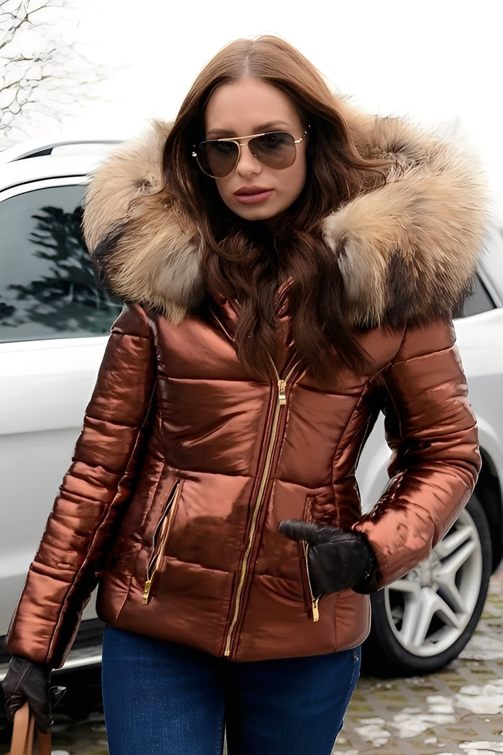 Drune | Elegante und warme Damen-Daunenjacke