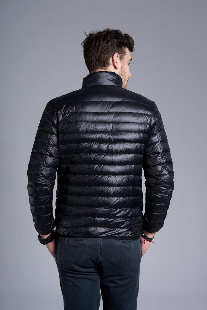 Drune | Herren-Steppjacke mit Kapuze und Reißverschluss - Tidus
