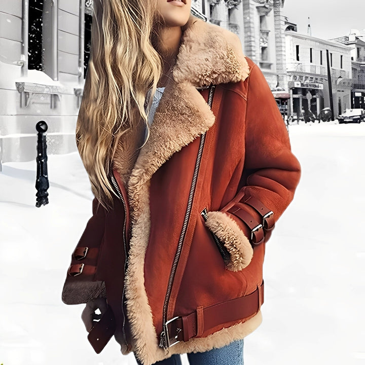 Drune | Edle Damenlederjacke