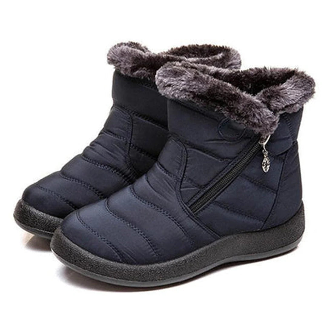 Drune | Stiefeletten Gepolstert Wasserabweisend Kunstpelzfutter Reißverschluss Komfortpassform