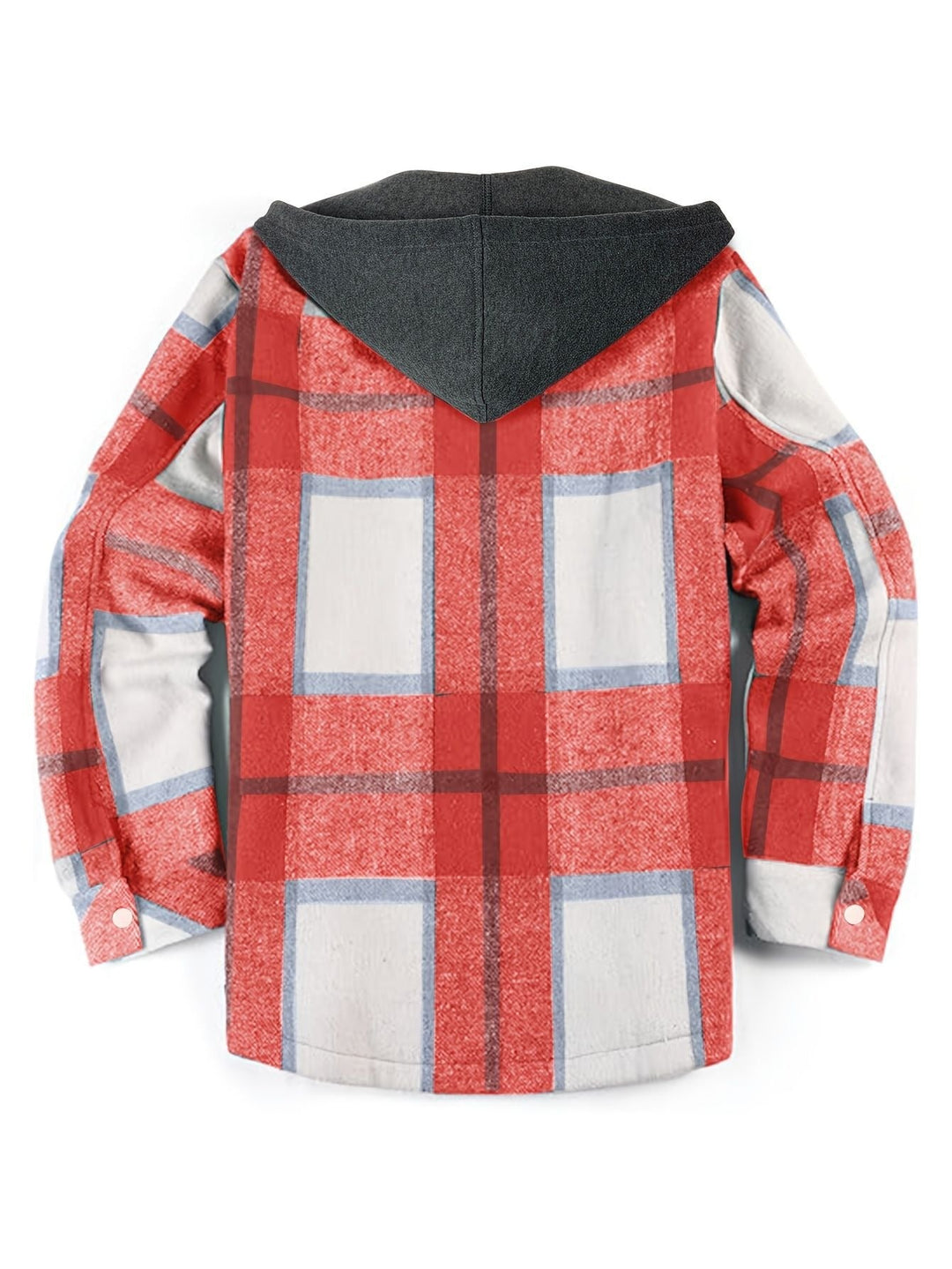 Drune | Karierter Herrenjacke mit Kapuze