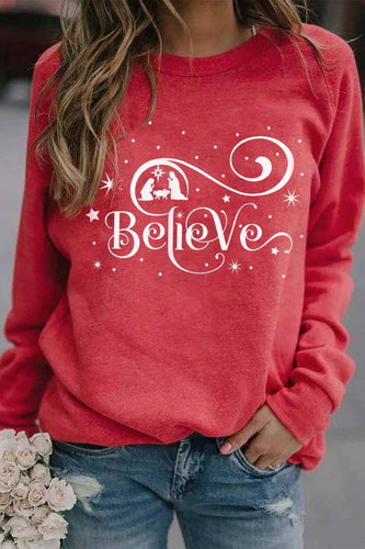 Drune | Sweatshirt - Relaxed Fit - Weiches Fleece - Rundhals Langarm Grafik Pullover