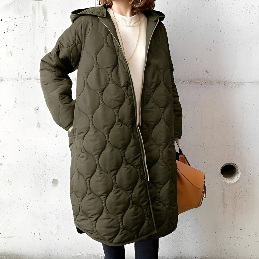 Drune | Bequemer Parka mit Kapuze und Design