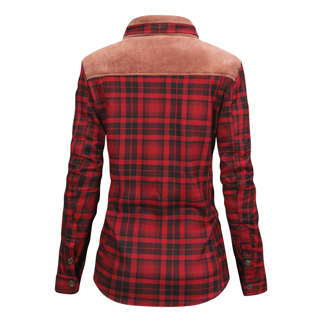 Drune | Futterhemdjacke Aus Flanell Polyester-mischung Warm und Rustikal