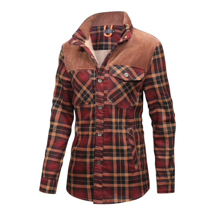 Drune | Futterhemdjacke Aus Flanell Polyester-mischung Warm und Rustikal