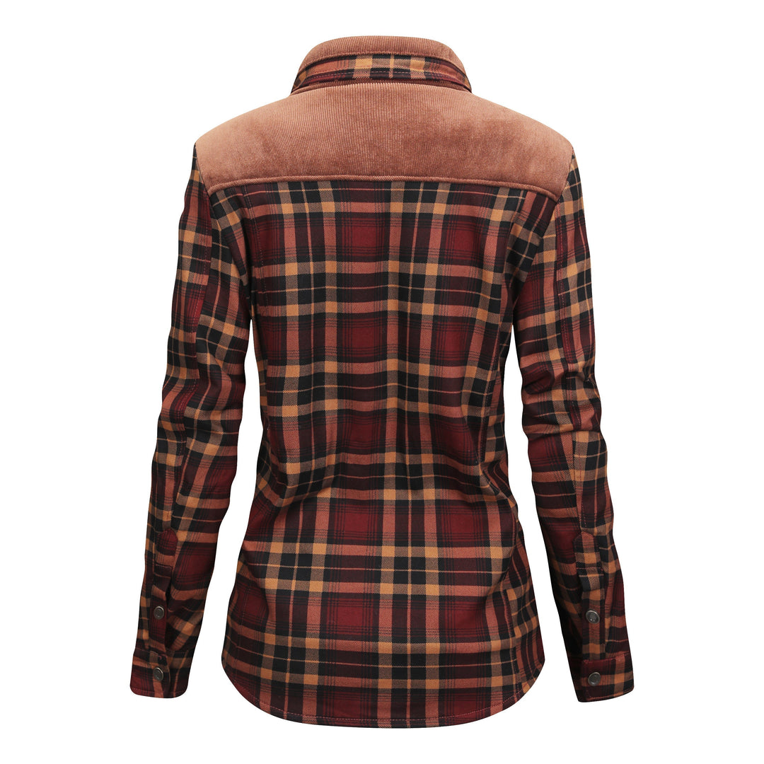 Drune | Futterhemdjacke Aus Flanell Polyester-mischung Warm und Rustikal