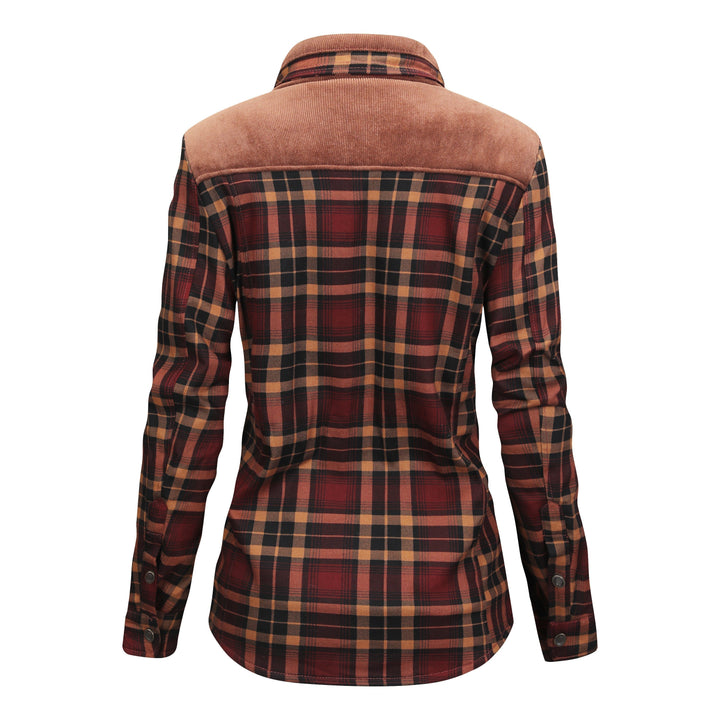 Drune | Futterhemdjacke Aus Flanell Polyester-mischung Warm und Rustikal