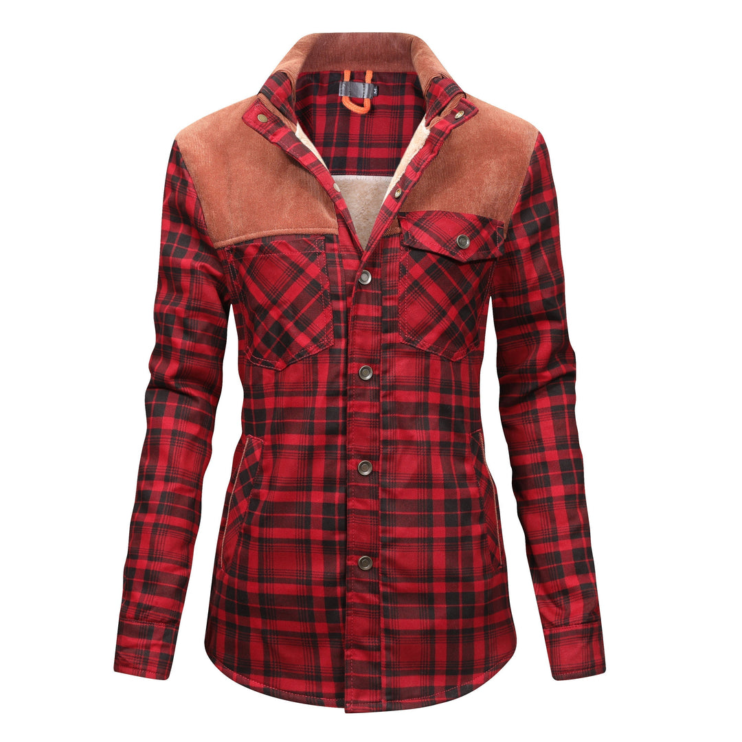 Drune | Futterhemdjacke Aus Flanell Polyester-mischung Warm und Rustikal