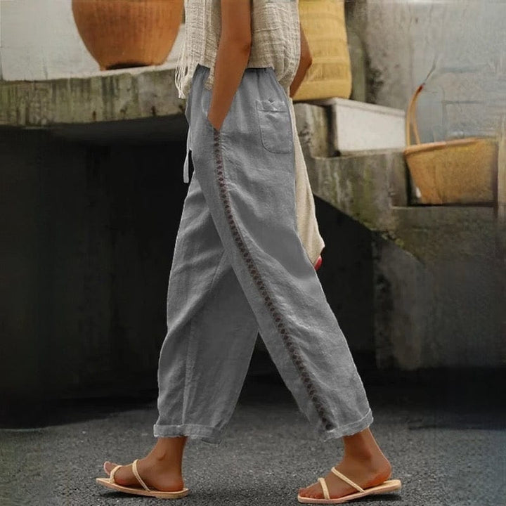 Drune | Bequeme Leinenhose für Damen