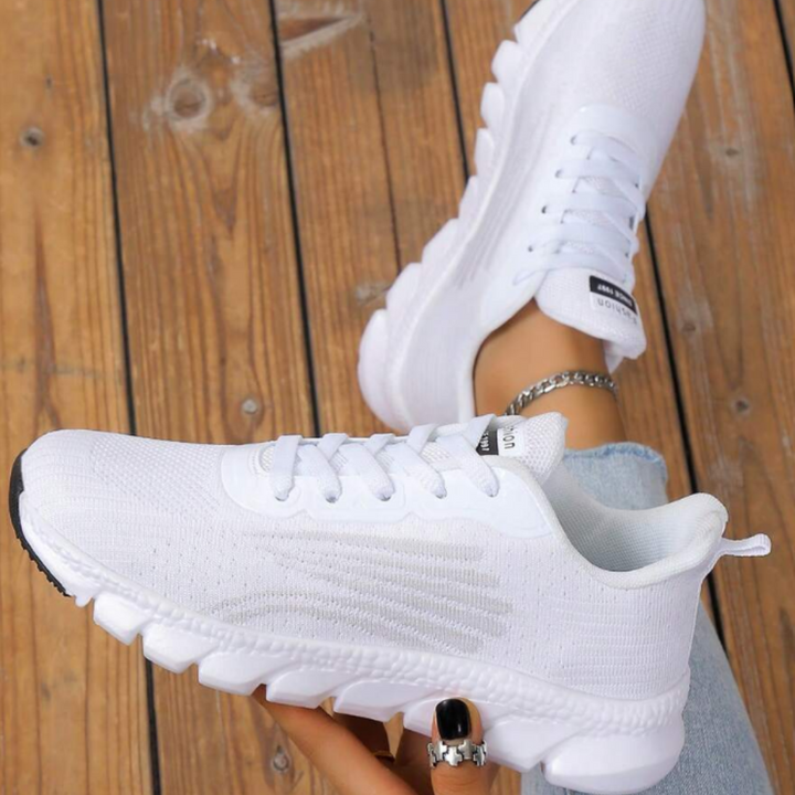 Drune | Gestreifte Schnürschuhe - Weiche Sohlen