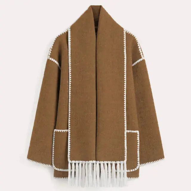 Drune | Jacke mit Schalkragen