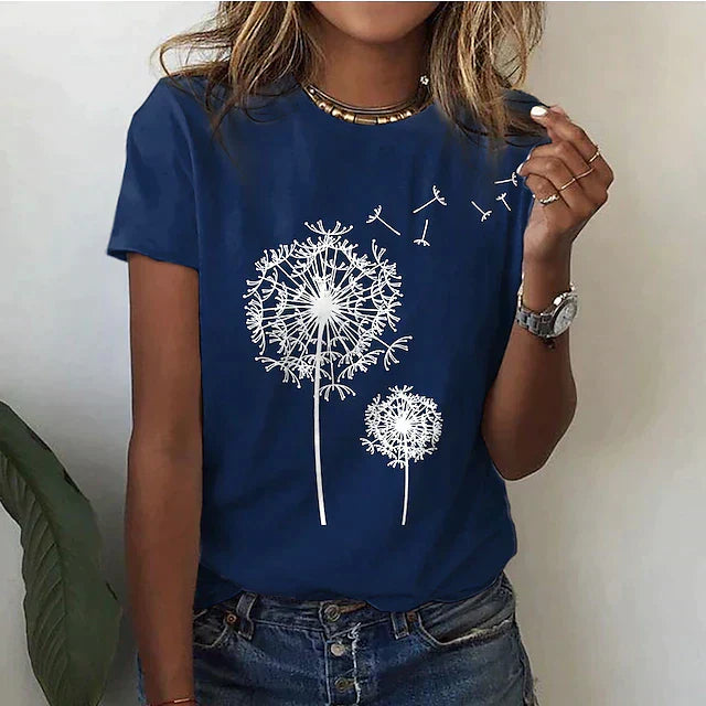 Drune | T-Shirt mit Rundhalsausschnitt